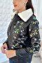 Stone Embroidered Inflatable Coat 7K070 - 5