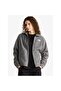 Fleece Collared Women's Gray Jacket (Nf0A8J6K0V21) - 3