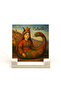Mardin Şahmeran Printed Natural Stone Tabletop 10X10 1g-ş6 - 2