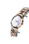 Men's Rose Gold Stainless Steel Watch, Rose Pink Dial, Y121 Movement, Butterfly Clasp, 3ATM - 3