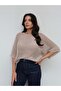 Sparkling Openwork Knitted Sweater - 2