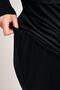 Long Sleeve Flexible Viscose Maternity Dressing Gown Pajama Set - 6