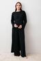 Long Sleeve Flexible Viscose Maternity Dressing Gown Pajama Set - 3