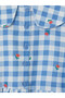 Timeless Clothing & Timeless Choices Bebe Roba Collared Checkered Embroidered Girls' Dress - 3