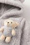 X Silk Atlas Girl Boy Baby and Child Teddy Bear Jumpsuit - 4