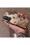 Redmi K50 Ultra Compatible Leopard Pattern Cheetah Red Lip Cherry Mix Phone Case - 2