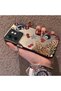 Infinix Hot 50I Compatible Leopard Pattern Cheetah Red Lip Cherry Mix Phone Case - 2