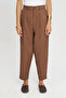 Women's Pleated Front Carrot Cut Casual Pants
