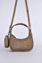 Gray Mini Bag Detailed Shoulder Bag