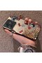 Realme C63 4G/C61 Compatible Leopard Pattern Cheetah Red Lip Cherry Mix Phone Case - 2
