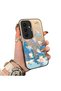 Samsung Galaxy S25 Fe Compatible Submarine World Cartoon Cat Printed Phone Case Shock Absorption