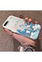 iPhone 7 Plus/8 Plus Compatible Submarine World Cartoon Cat Printed Phone Case Shock Absorption - 2