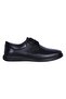 1092 Black Rubber 100% Leather Men's Casual Shoes - 2