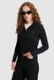 Women's Black Basic Sweatshirt 50326760-Vr046 - 3