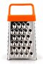 Mini grater fridge magnet orange