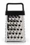 Mini grater refrigerator magnet black