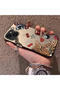 iPhone 15 Plus/14 Plus Compatible Leopard Pattern Cheetah Red Lip Cherry Mix Phone Case - 2