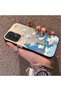 Samsung Galaxy A32 4g Compatible Submarine World Cartoon Cat Printed Phone Case Shock Absorption - 2