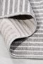 Raye Gray Cotton Woven 2-Piece Bath Mat |   Washable Non-Slip, Latex Base (60X100 + 50X60) - 6