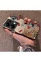 Poco M6 Pro 4g Compatible Leopard Pattern Cheetah Red Lip Cherry Mix Phone Case - 2