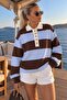 Flowy Striped Sweater - 2