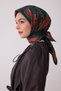 Geometric Pattern 100% Twill Silk Scarf Be00-01