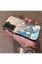 Samsung Galaxy S22 Compatible Submarine World Cartoon Cat Printed Phone Case Shock Absorption - 2