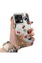 Poco X6 Compatible Leopard Pattern Cheetah Red Lip Cherry Mix Phone Case