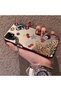 Realme C15/C25/C25S Compatible Leopard Pattern Cheetah Red Lip Cherry Mix Phone Case - 2