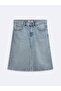 Laelıa Light Indigo Bermuda - 4