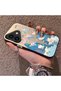 iPhone 17 Compatible Submarine World Cartoon Cat Printed Phone Case Shock Absorption - 2