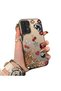 Samsung Galaxy A04S Compatible Leopard Pattern Cheetah Red Lip Cherry Mix Phone Case