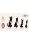 Eta Modern Woven Base Decorative Carpet with Animal Figures Eta4221 - 4