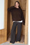 Brown Crew Neck Sweater - 2Y04595 - 2