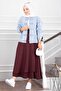 Authentic Button Detailed Pocketed Denim Jacket Snow Wash - 3