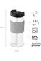 Easy-Grip Leak-Lock™ Mug 0.47L White – Leak-Lock™ technology | Leakproof lid | Double Wall Vacuum Insulated Cup | Keeps Hot for 4 Hours | BPA-Free Stainless Steel Travel Mug | Dishwasher Safe - 3