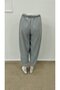 Women's Elastic Waist Lace-Up Button Detailed Trousers - 6