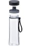 10-01101 Aveo Water Bottle 0.6L Clear & Grey – Leakproof - Wide Opening For Easy Fill - Bpa-Free - Smooth Drinking Spout - Stain And Smell Resistant - Dishwasher Safe - 6