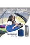 Aeros Premium Pillow Deluxe, Navy Blue, Deluxe - 2