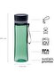 Aveo Leakproof Leakproof Water Bottle 0.6L Basil Green – Wide Opening For Easy Fill - Bpa-Free - Simple Modern Water Bottle - Stain And Smell Resistant - Dishwasher Safe - 4