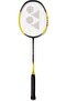 Voltric Lite Badminton Racquet, 4UG4 Weight/Grip Size, Black/Yellow