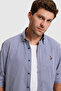 Men's Navy Blue Long Sleeve Shirt 50329715-Vr033 - 2