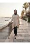Sequin Embellished, Detailed Accessory, Suitable for Sizes 36-48, 85cm Length, Casual Evening Dress Tunic. - 7