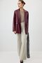 Leather Blazer Jacket - 3