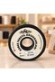 White Striped Chiffon Ribbon 2.5 cm – 1 Roll 20 Meters – Decorative Bow, Gift Wrapping and Organizational Decoration Ribbon - 6