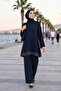 Sequin Embellished, Detailed Accessory, Suitable for Sizes 36-48, 85cm Length, Casual Evening Dress Tunic. - 4