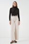 925 Drawstring Detailed Sandy Blouse - Brown