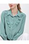 20223 Ruffled Long Sleeve Shirt - Cagla - 4