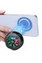 F19 Magnetic Phone Cooler Fan Rapid Cooling Mobile Phone Cooling Fan with Digital Display, Magnetic Attachment, Detachable Back Clip, Portable Smartphone Cooling Fan Black - 3