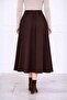 Women's Belt-Detail Woven Skirt - 3